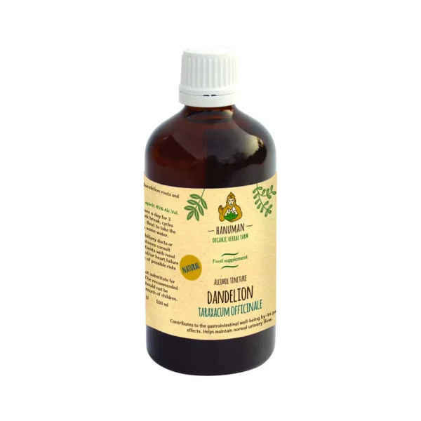 Dandelion Tincture 100 ml – Organic
