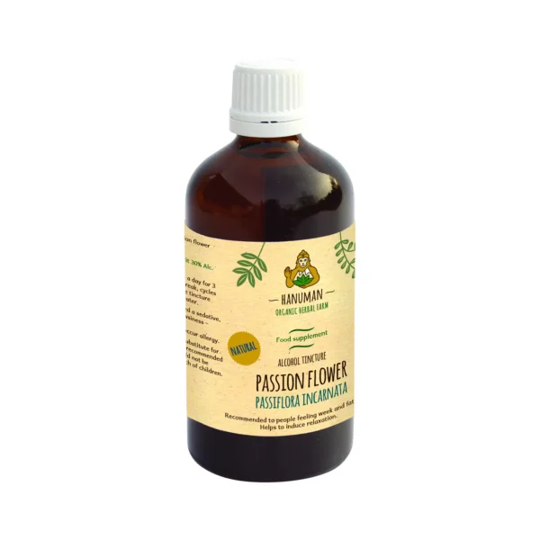 Passionflower Tincture 100 ml – Organic
