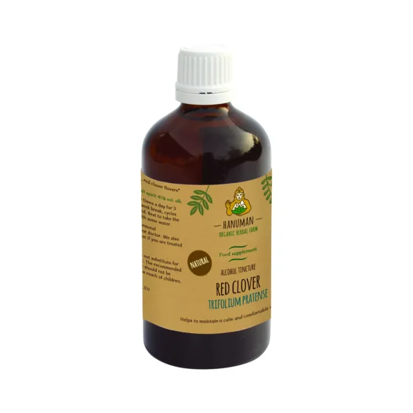 Red Clover Tincture 100 ml – Organic