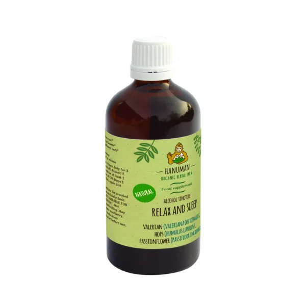 Relax & Sleep Tincture 100 ml – Organic